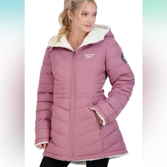 Reebok Reversible Puffer Jacket - Picture 2 of 9